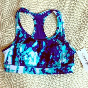 Calvin Klein sports bra nwt